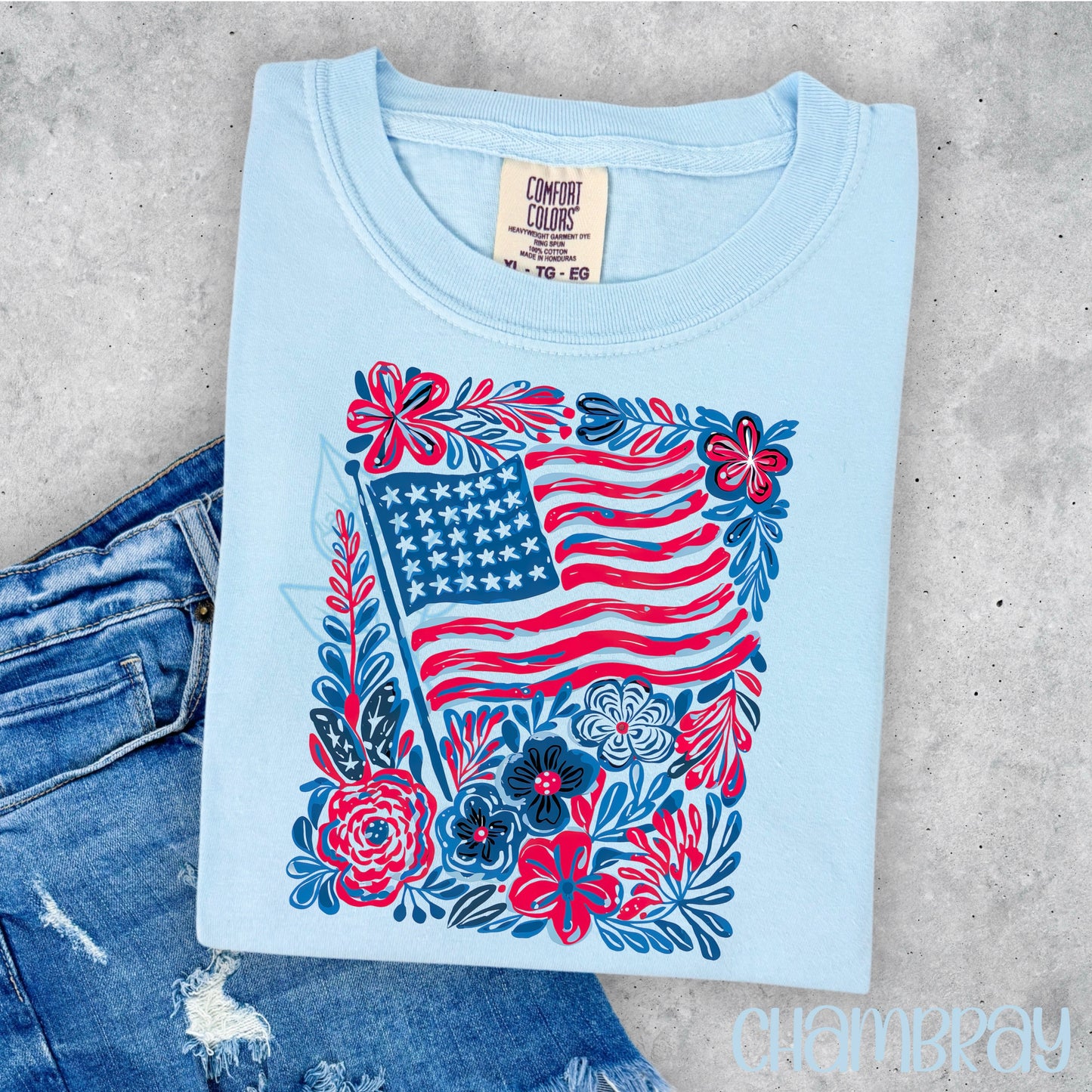 FLORAL FLAG