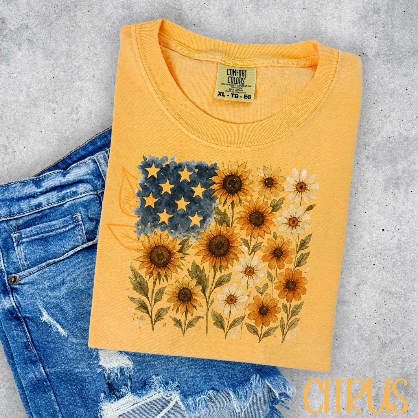 SUNFLOWER FLAG