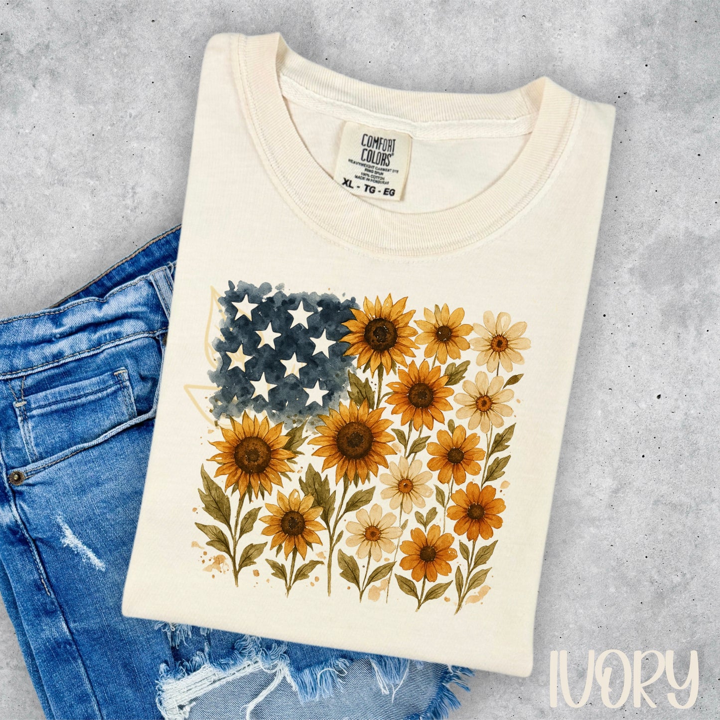 SUNFLOWER FLAG
