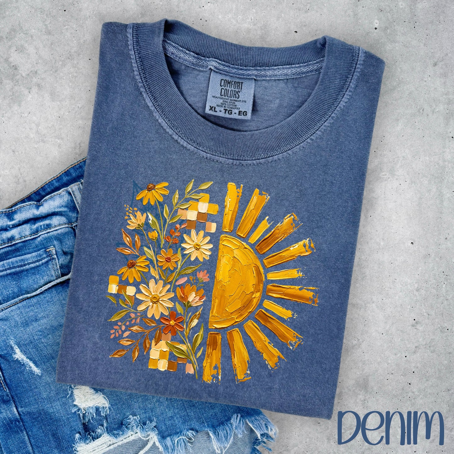 SUN AND FLOWERS