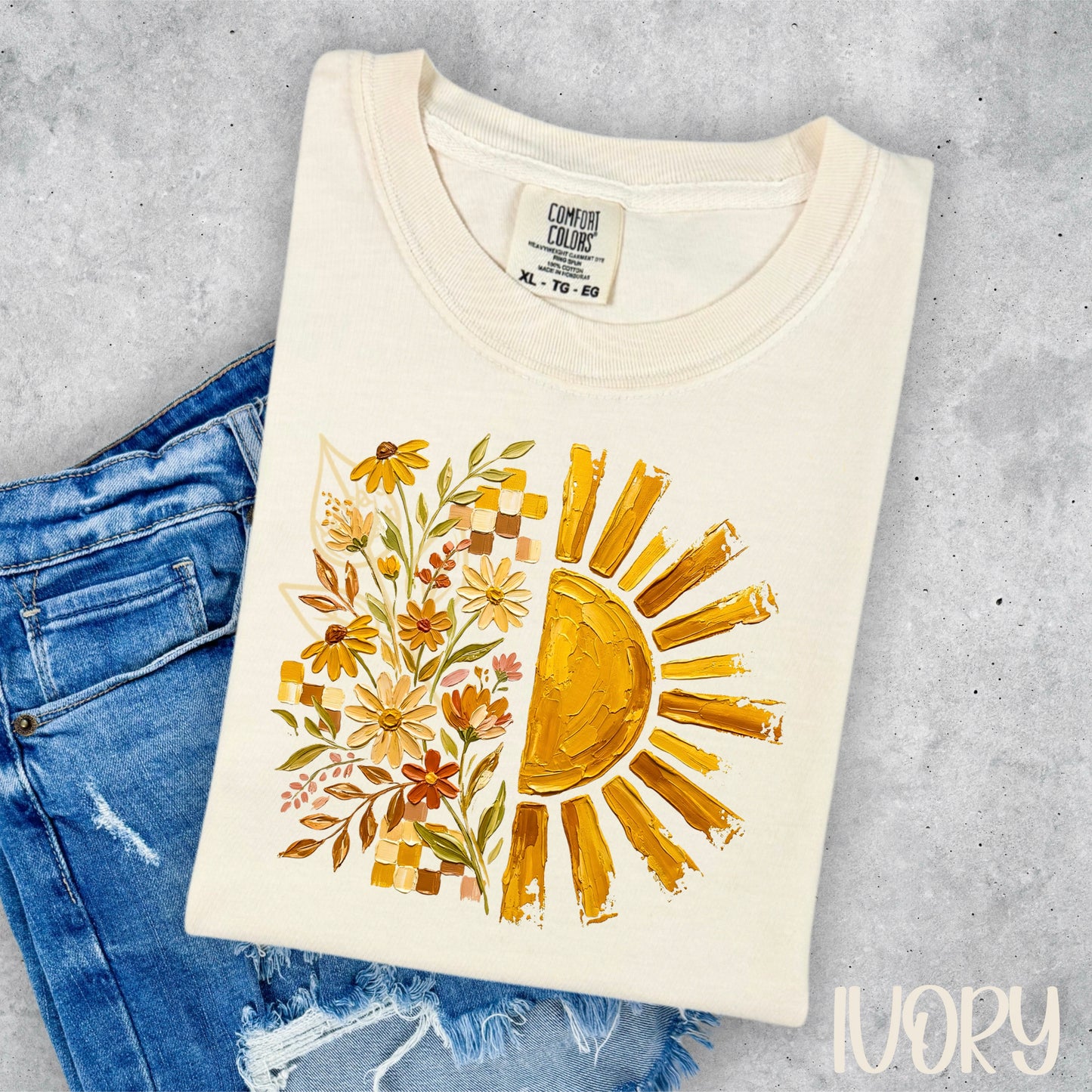 SUN AND FLOWERS