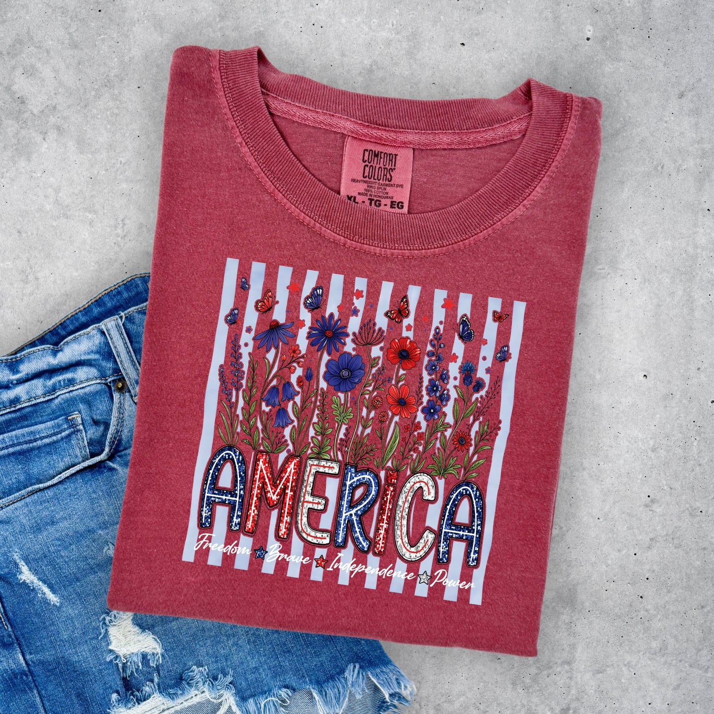 AMERICA- FREEDOM-BRAVE-INDEPENDENCE-POWER
