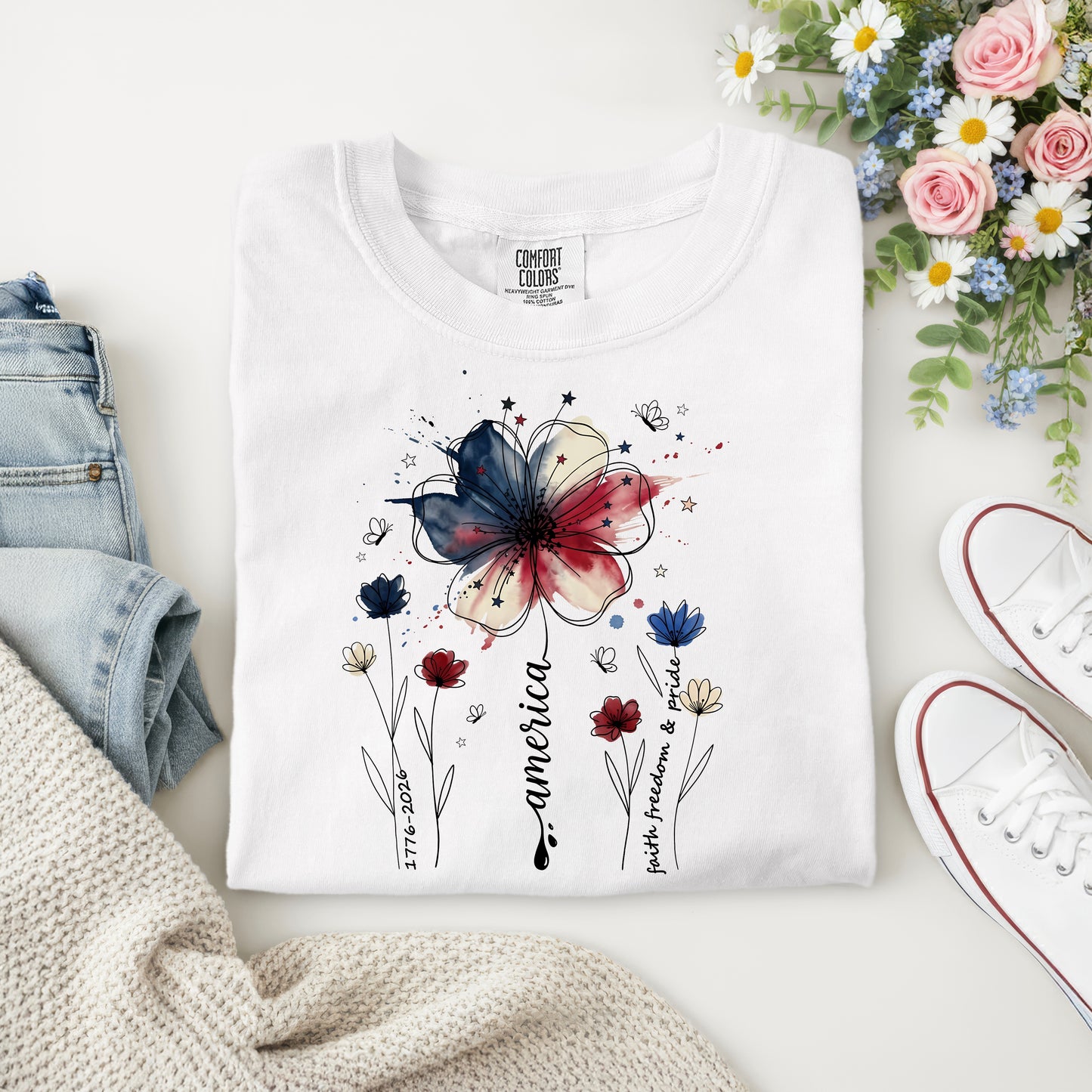 BOHO FLORAL- AMERICA