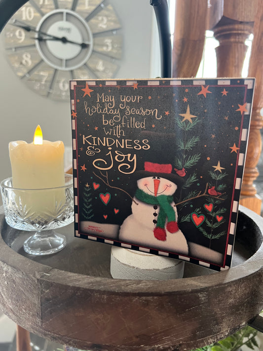 MAY YOUR HOLIDAY SEASON BE FILLED WITH KINDNESS AND JOY