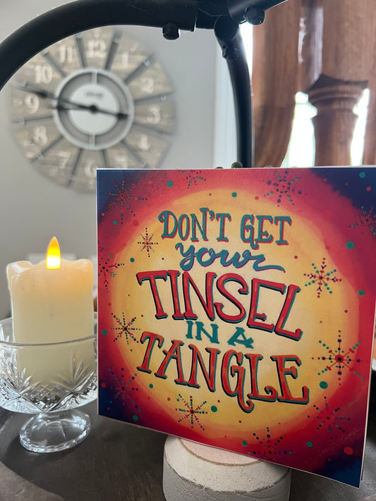 TINSEL IN A TANGLE