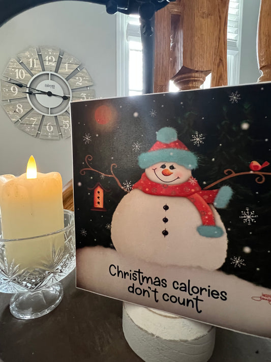 CHRISTMAS CALORIES DONT COUNT