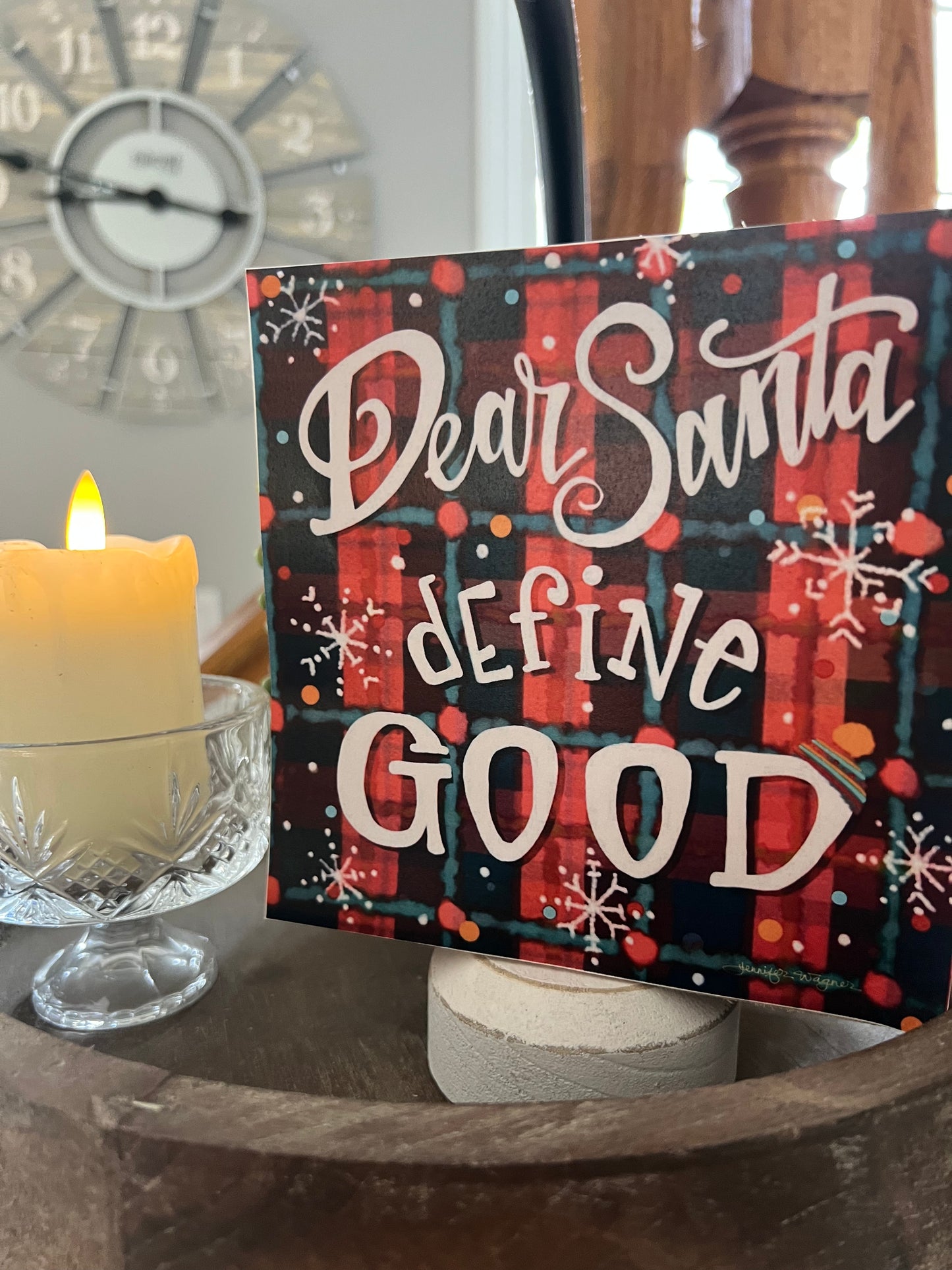 DEAR SANTA- DEFINE GOOD