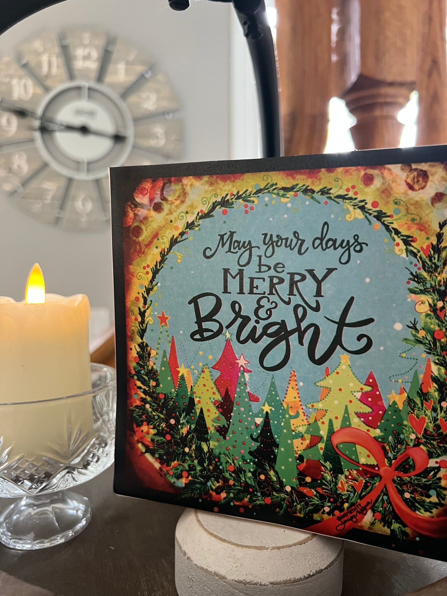 MAY YOUR DAYS BE MERRY AND BRIGHT