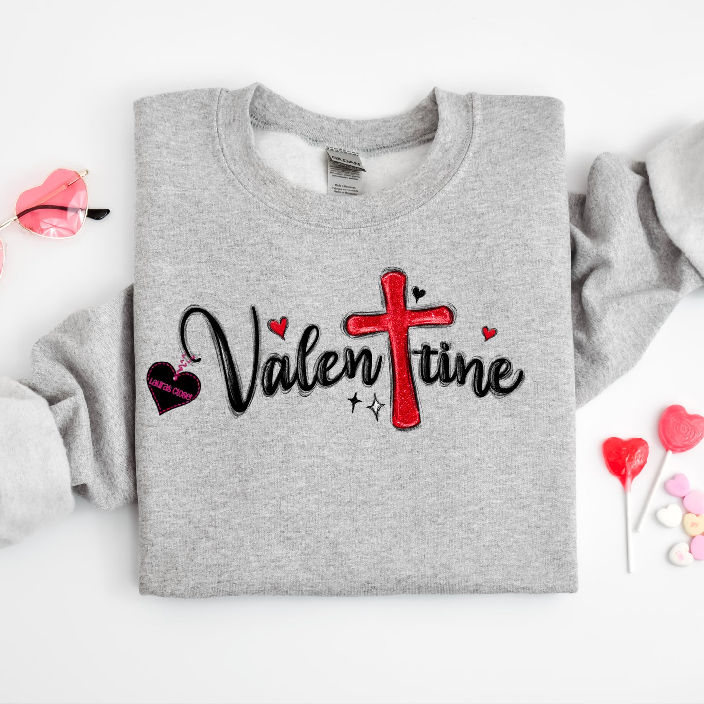 Valentine Cross Tee