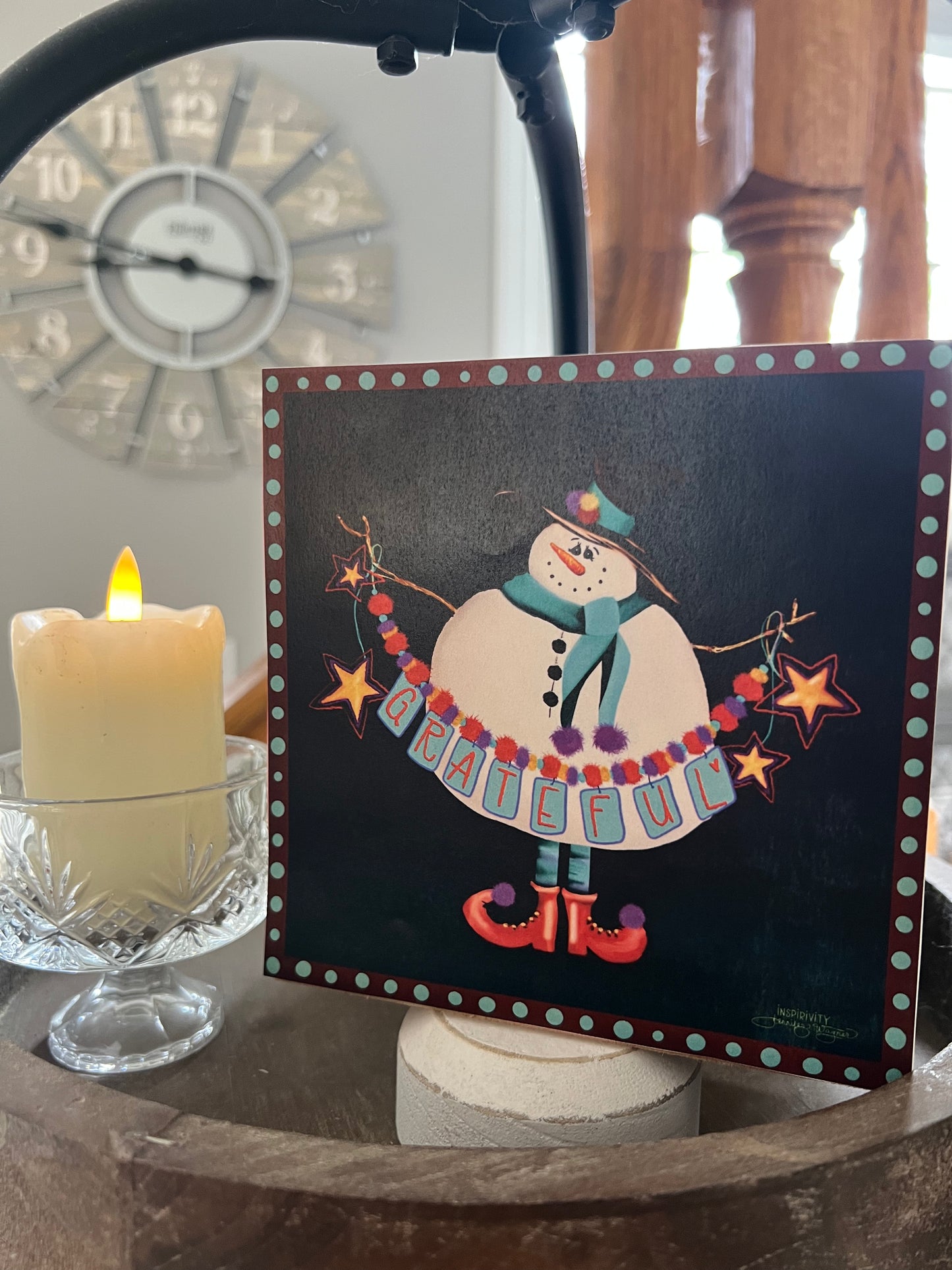 GRATEFUL- SNOWMAN