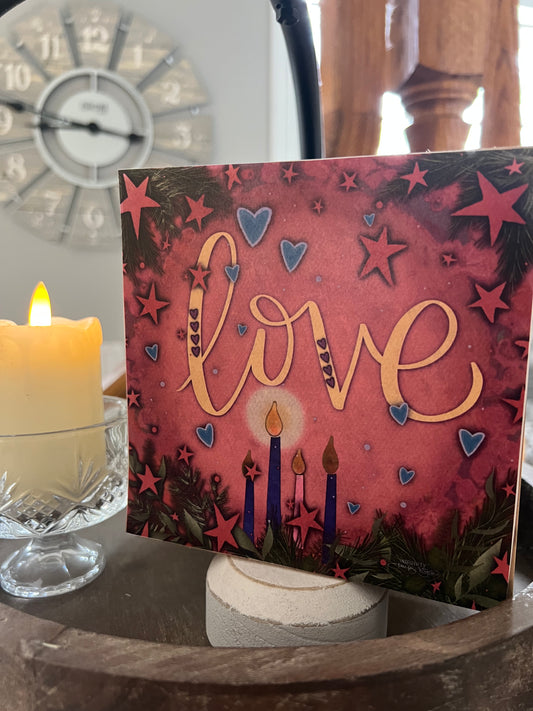 LOVE- CANDLES