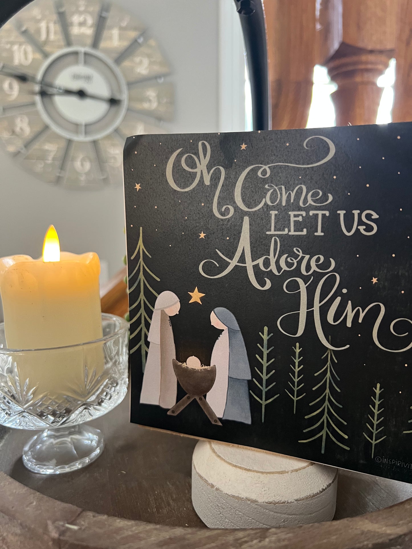OH COME LET US ADORE HIM