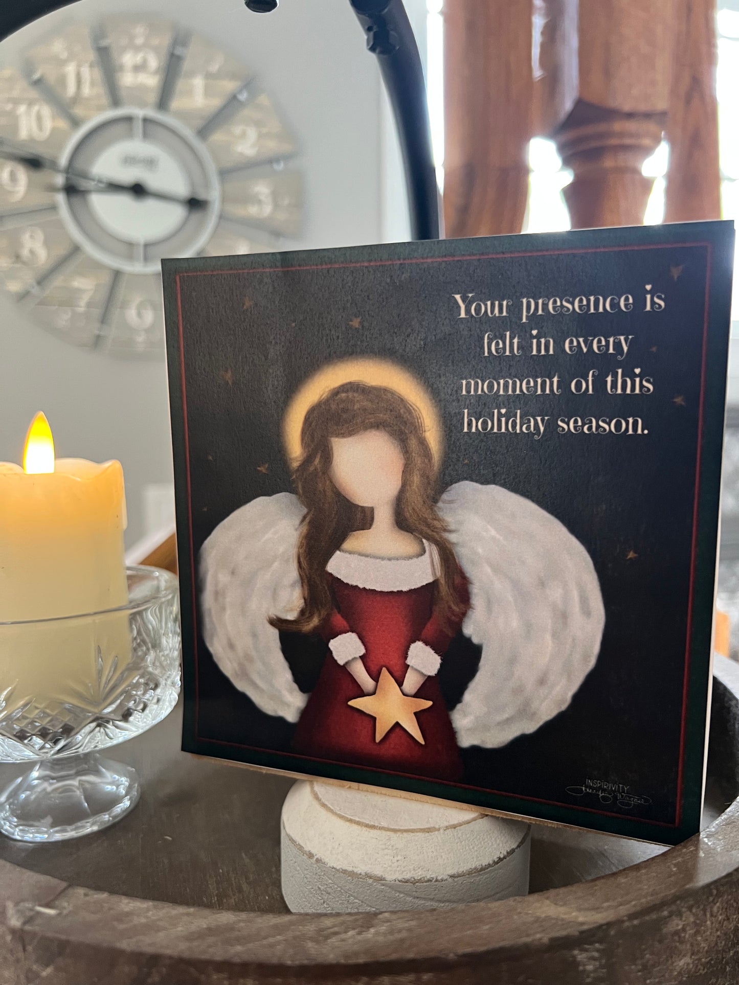 YOUR PRESENCE IS FELT IN EVERY MOMENT FOF THIS SEASON