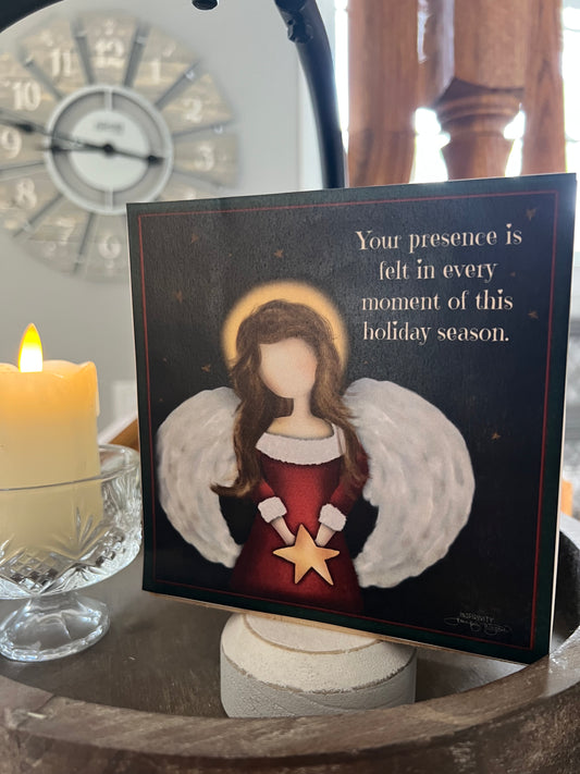 YOUR PRESENCE IS FELT IN EVERY MOMENT FOF THIS SEASON
