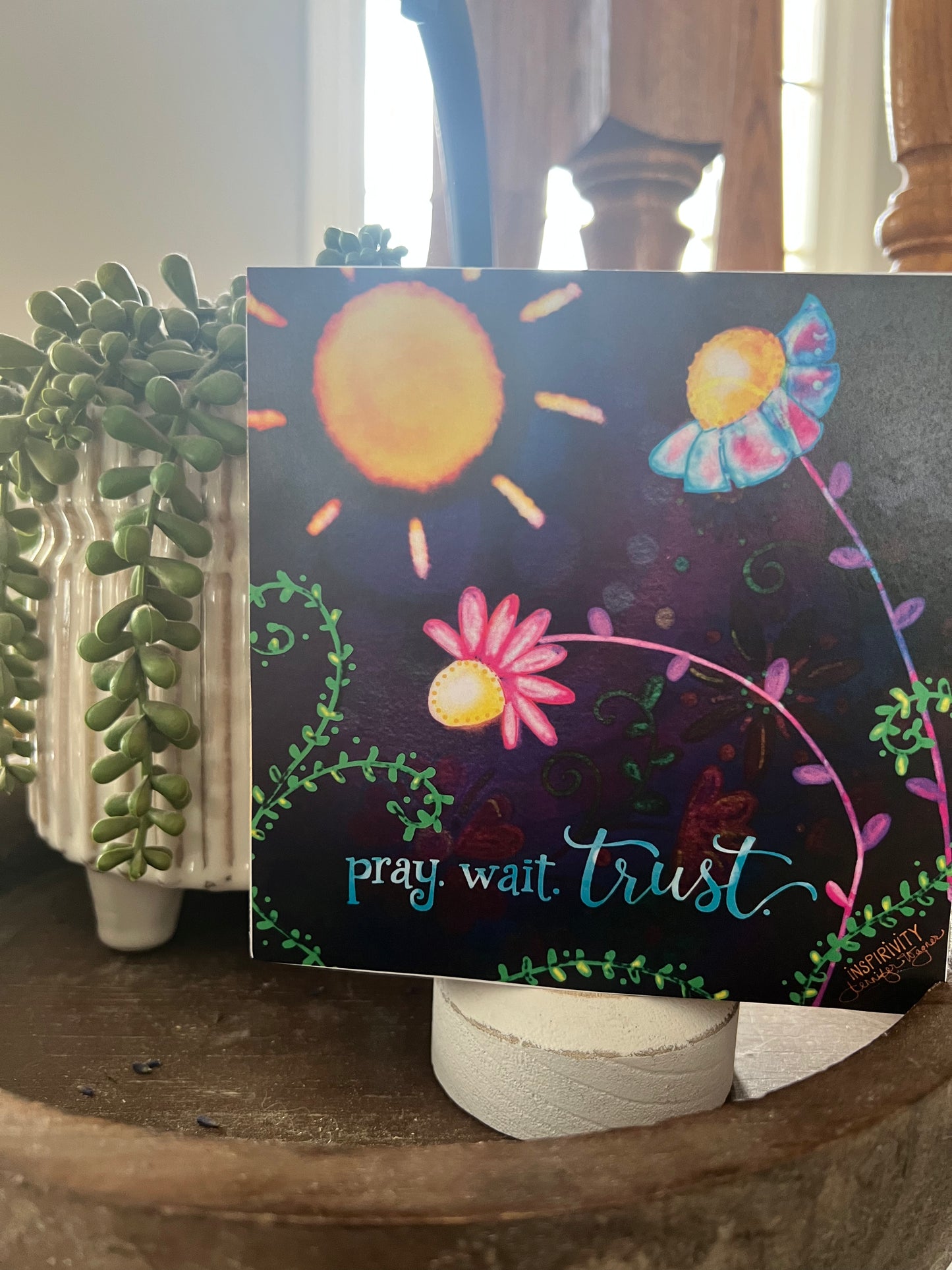 PRAY. WAIT. TRUST.