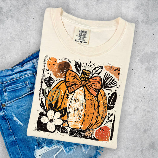 RETRO GRUNGE PUMPKIN