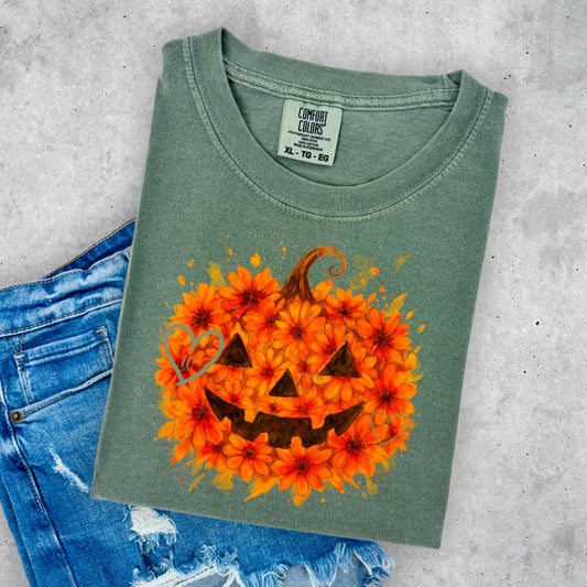 FLOWER PUMPKIN