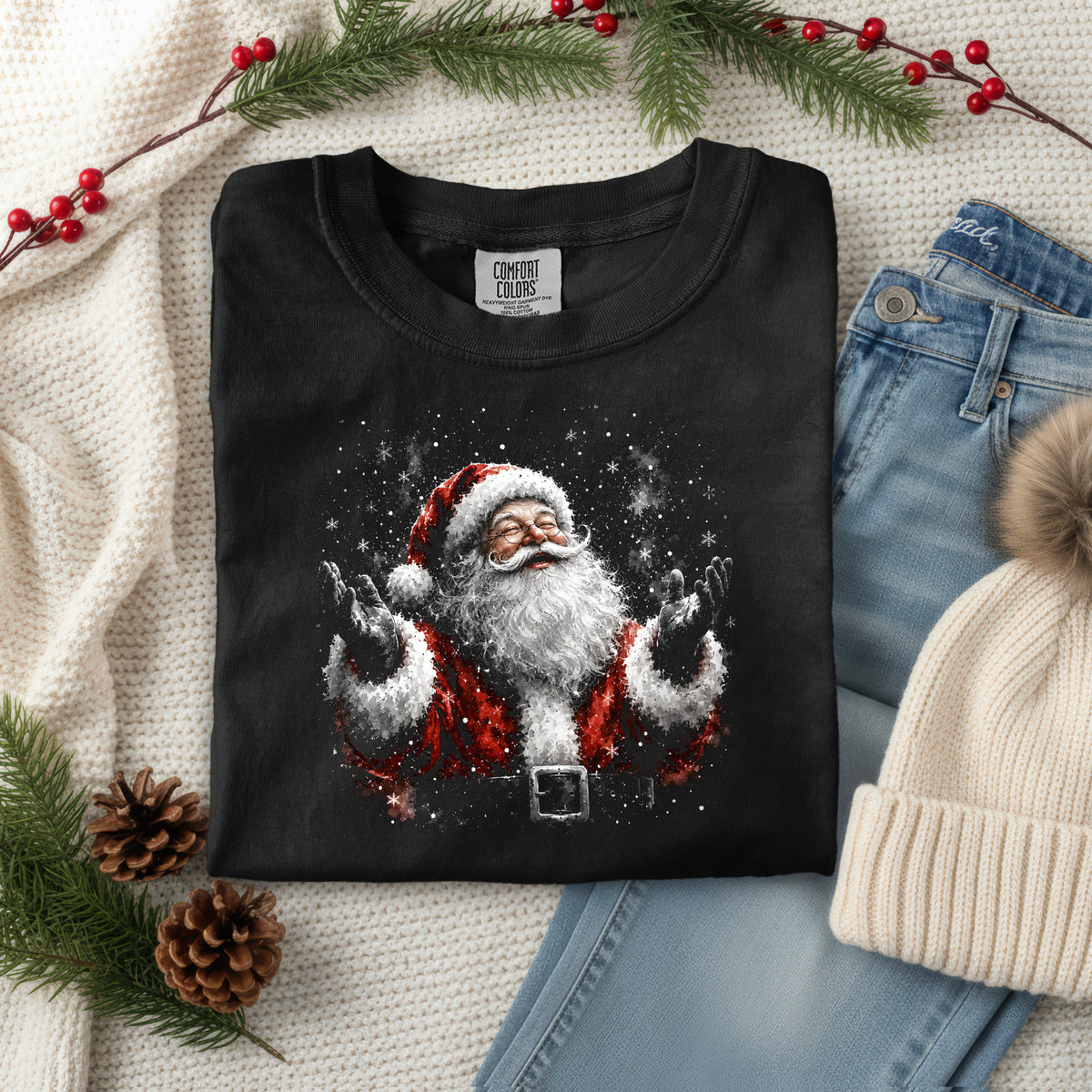SNOWY SANTA
