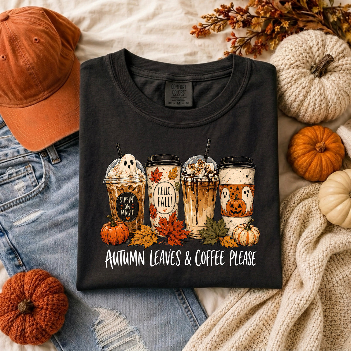 AUTUMN LEAVES AND COFFEE PLEASE