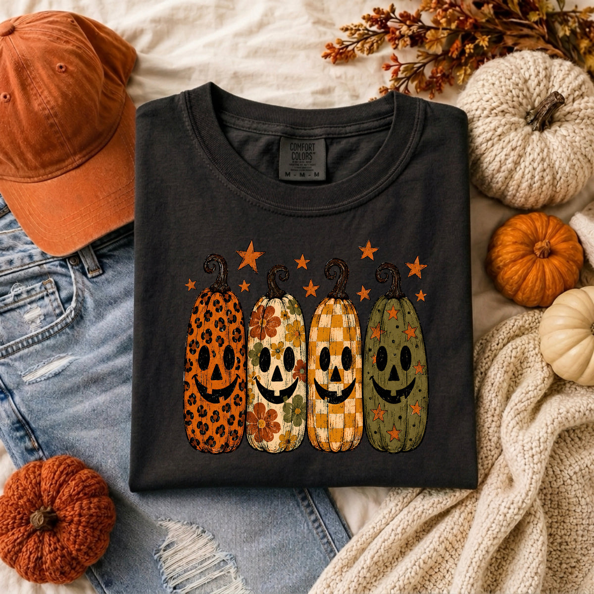 FALL PRINT PUMPKINS