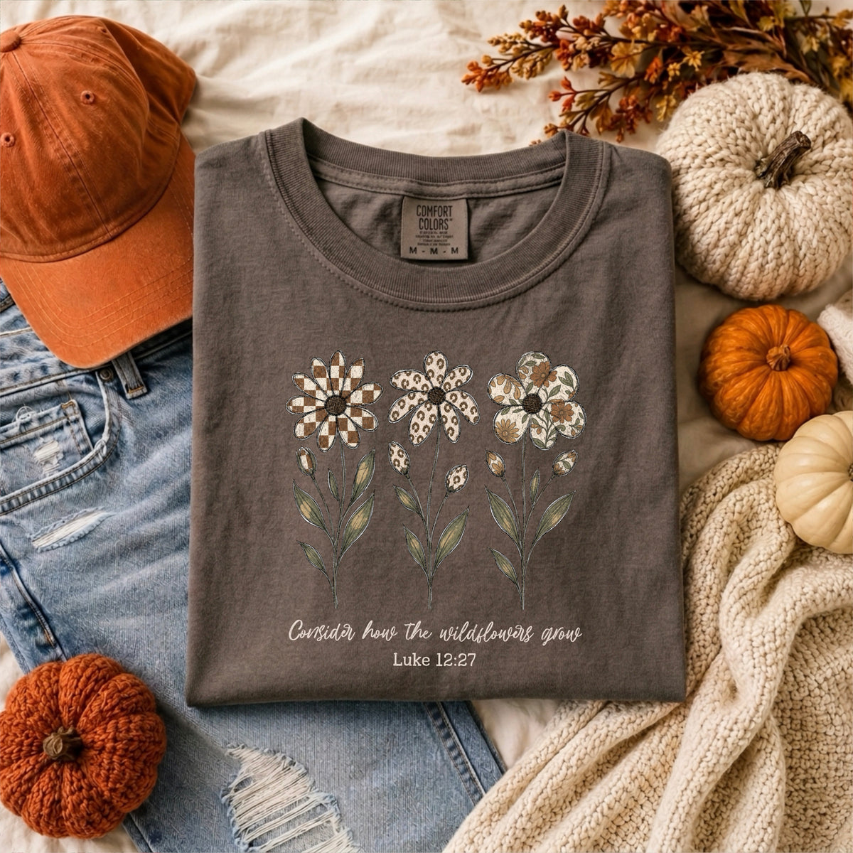 Consider How the Wildflowers Grow