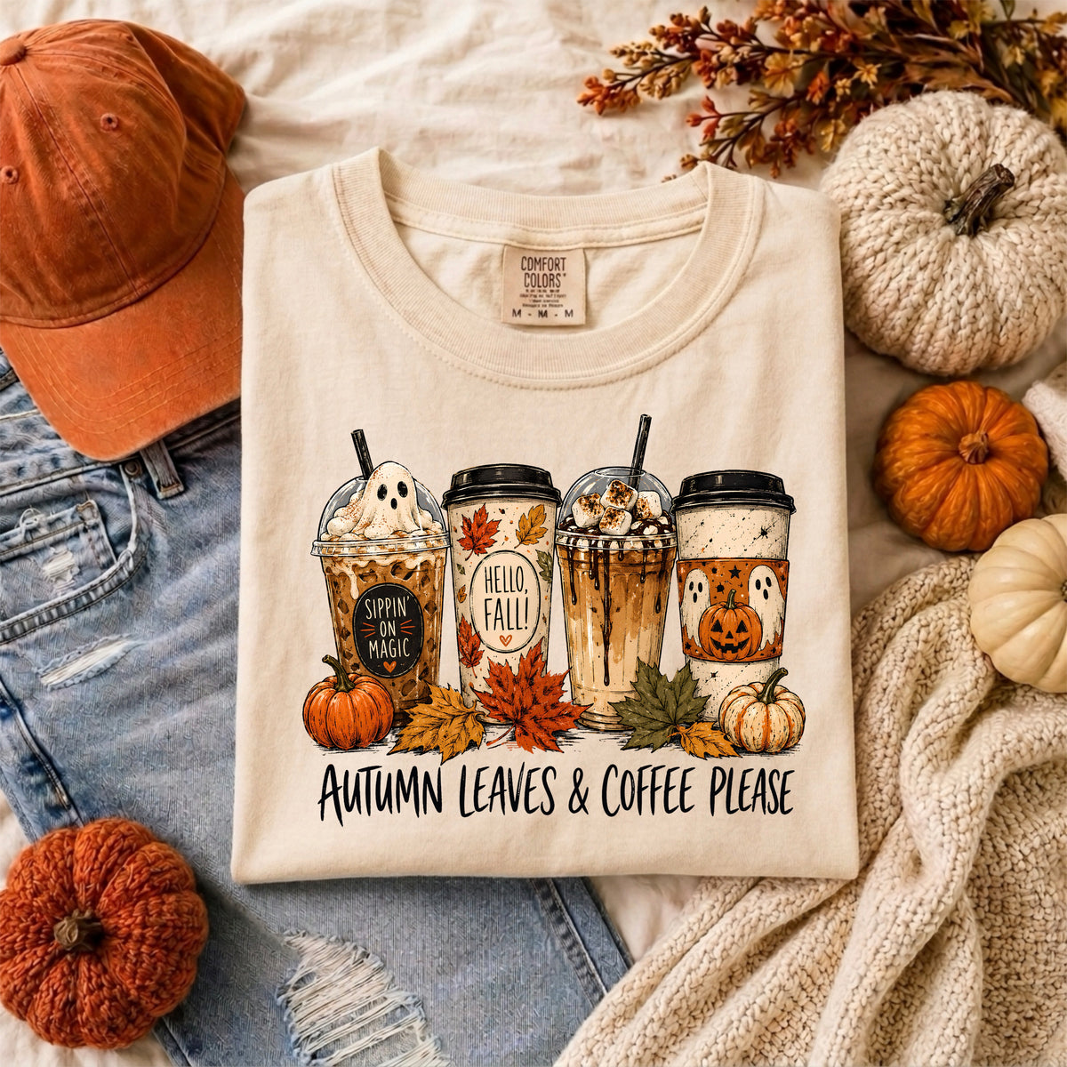 AUTUMN LEAVES AND COFFEE PLEASE