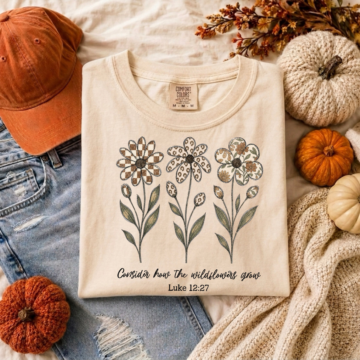 Consider How the Wildflowers Grow